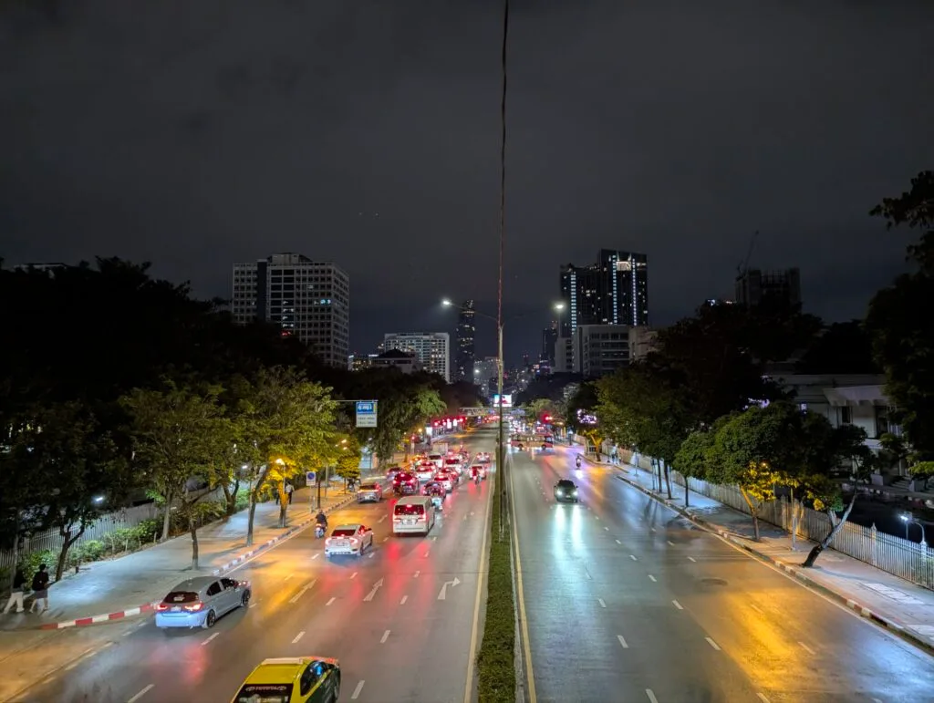 Bangkok Skyline near Chulalongkorn University