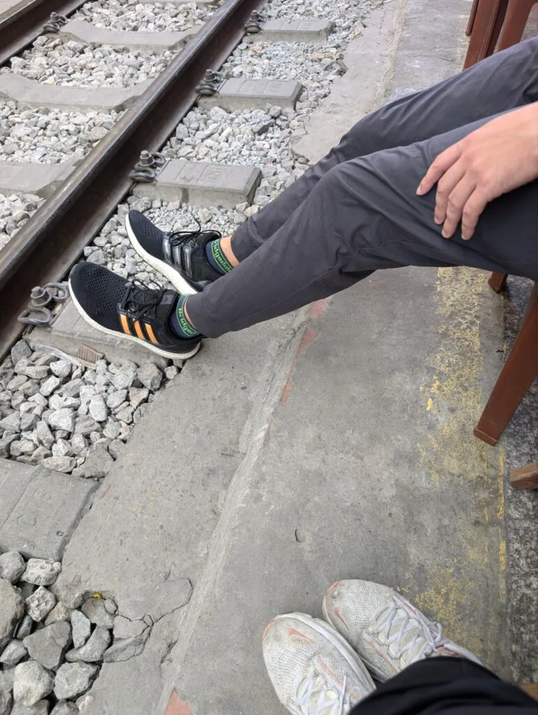 Yellow safety line