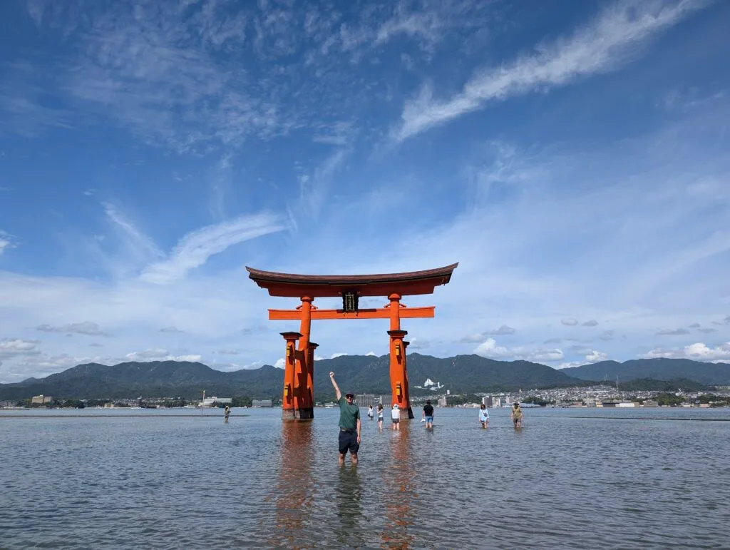 Cătă at Miyajima Island