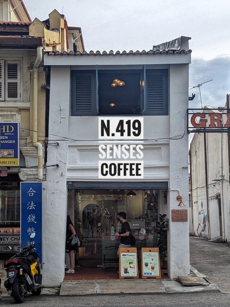 No.419 Senses Coffee Storefront