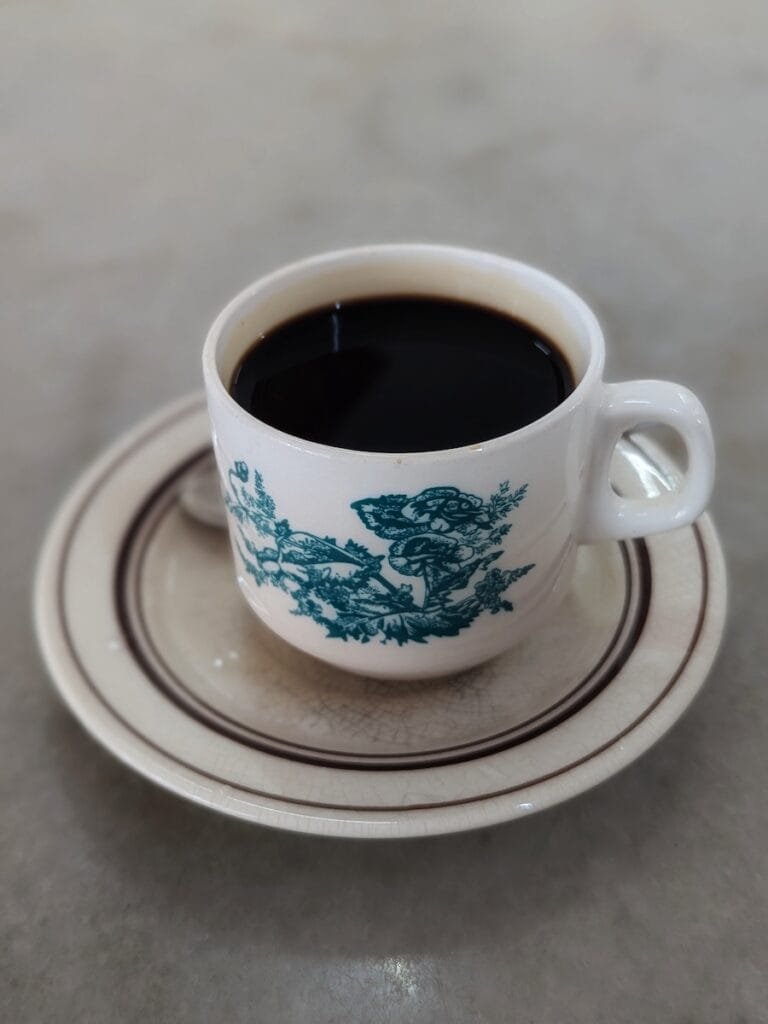 Traditional Malaysian Kopi O.